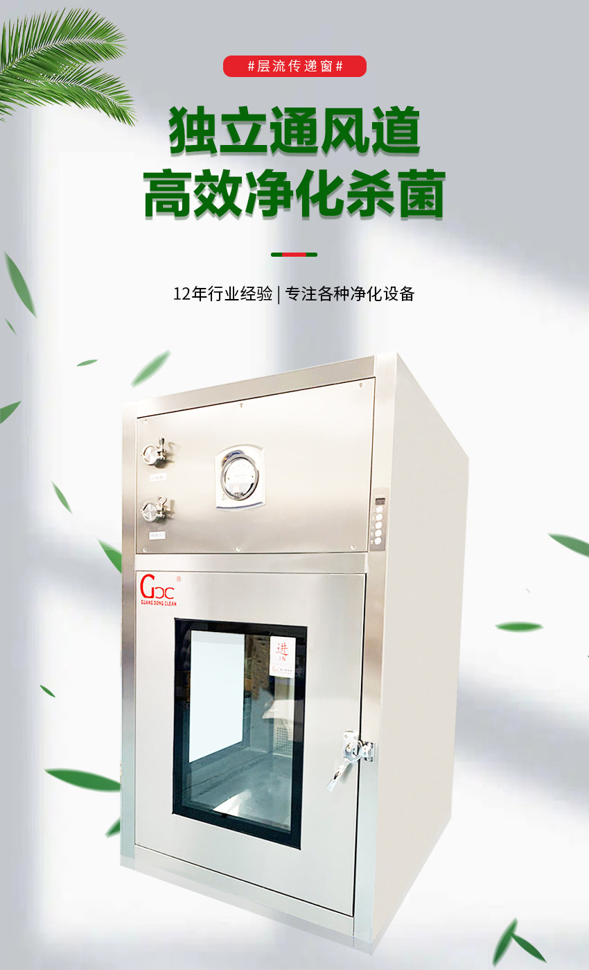 層流傳遞窗(圖1)