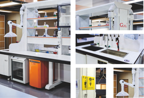 多功能集成中央實驗臺(圖2) 多功能集成中央實驗臺(圖2)